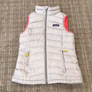 🔥 Patagonia You Girls Puffer Vest white beige cream🔥